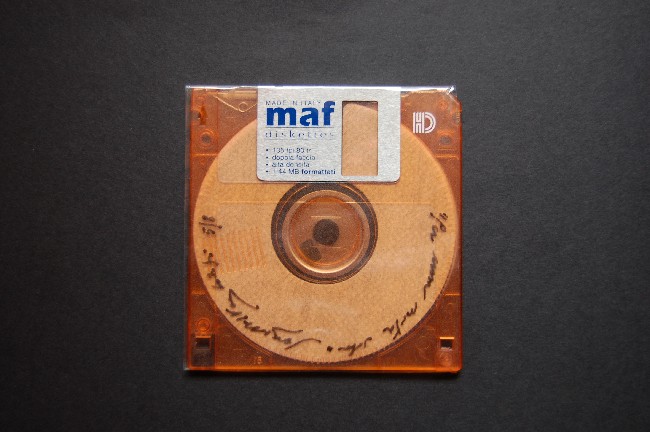 Partiture per floppy disk dischetto singolo fronte