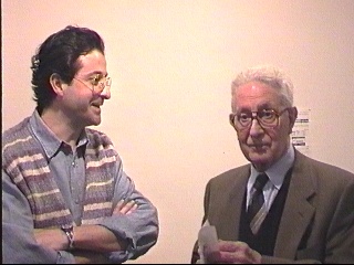 Sergio Maltagliati e Pietro Grossi alla Galleria Il Gabbiano, La Spezia, 1997